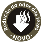 Redução do odor das fezes