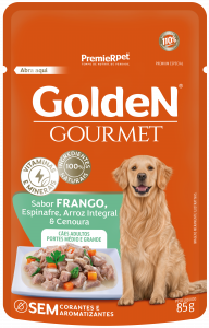 GoldeN Gourmet Cães Adultos Portes Médio e Grande sabor Frango