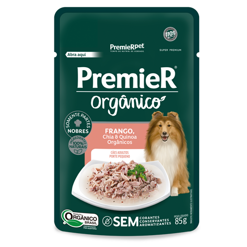 PremieR Orgânico para Cães Confira na PremieRpet